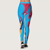 Leggings Combattre jusqu'à la victoire - Force et persévéra (Dos)