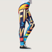 Leggings Combattre jusqu'à la victoire - Force et persévéra (Droite)