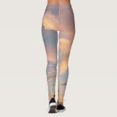 LEGGINGS COMBINAISON DE COULEUR DU CIEL (Dos)
