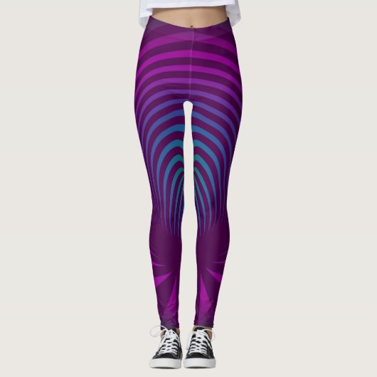 Leggings Comète cosmique (Devant)