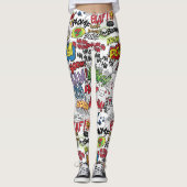 Leggings Comics Elements (Devant)