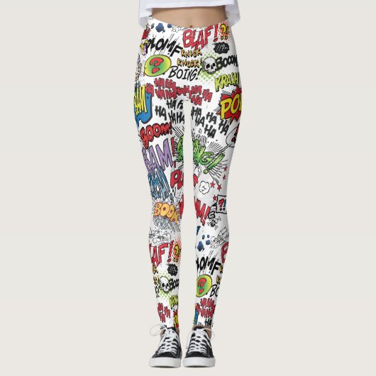 Leggings Comics Elements (Devant)
