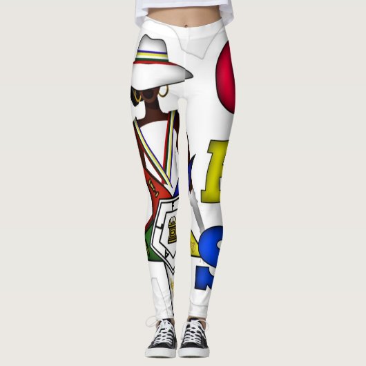 Leggings Commande ou Etoile de l'Est (Devant)