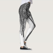 Leggings comme je suis du côté des arbres (Droite)