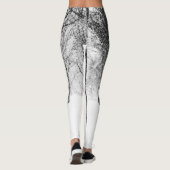 Leggings comme je suis du côté des arbres (Dos)