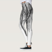 Leggings comme je suis du côté des arbres (Gauche)