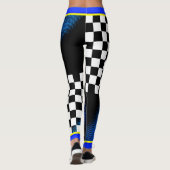 Leggings Comme un Motif Boss Checkers & Dot sur votre Col (Dos)