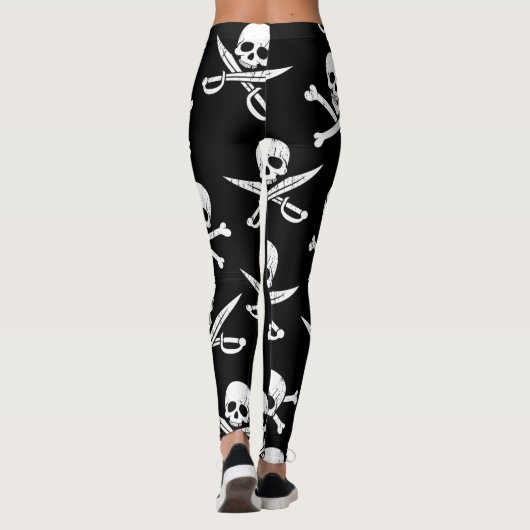 LEGGINGS COMPÉTENCES ET OBJETS DE PIRATE (Dos)