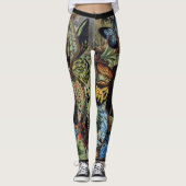 Leggings Compiler les héritages Hipster Impression Papillon (Devant)