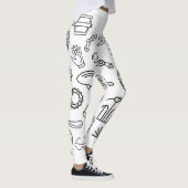 Leggings componisten vélo (Rechts)