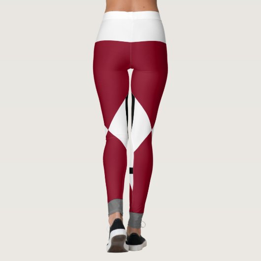 Leggings Compositie I zuigtabletten met 4 lijnen R (Achterkant)
