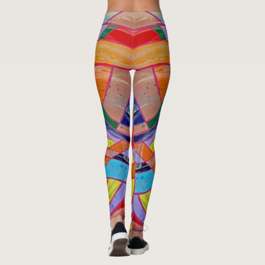 Leggings Composition #15 par Michael Moffa (Dos)
