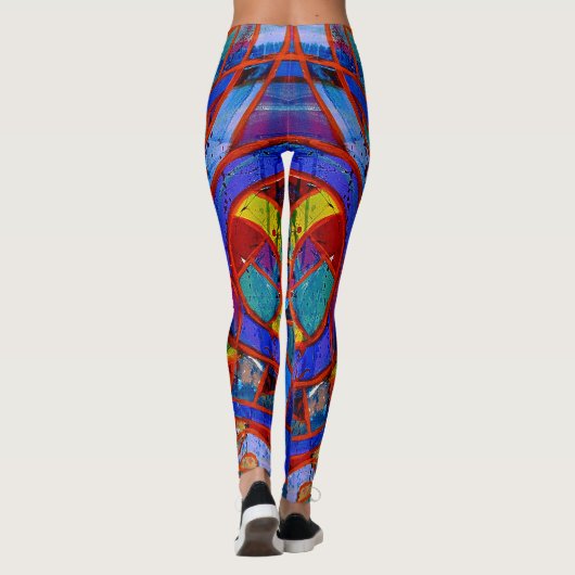 Leggings Composition #17 par Michael Moffa (Dos)