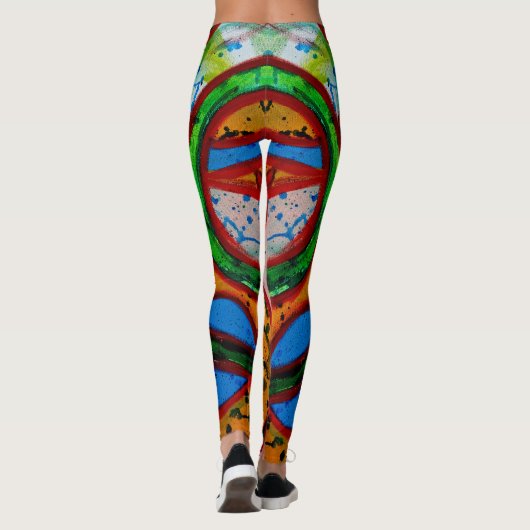 Leggings Composition #20 par Michael Moffa (Dos)