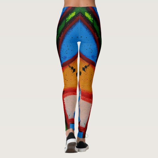 Leggings Composition #20A par Michael Moffa (Dos)