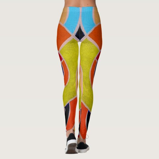 Leggings Composition #22 par Michael Moffa (Dos)