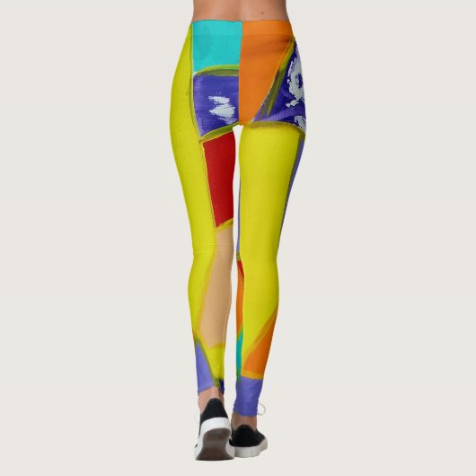 Leggings Composition #5 par Michael Moffa (Dos)