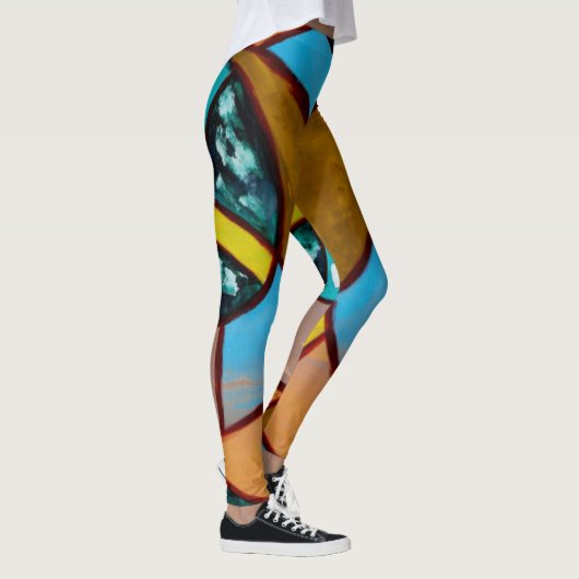 Leggings Composition #8 par Michael Moffa (Droite)