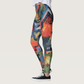 Leggings Composition colorée d'August Macke, Art ancien (Gauche)