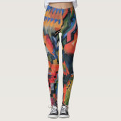 Leggings Composition colorée d'August Macke, Art ancien (Devant)