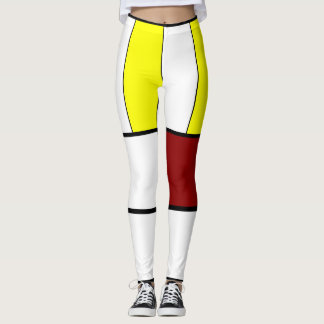 Leggings Composition monodraine colorée