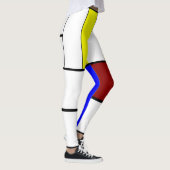 Leggings Composition monodraine colorée (Droite)