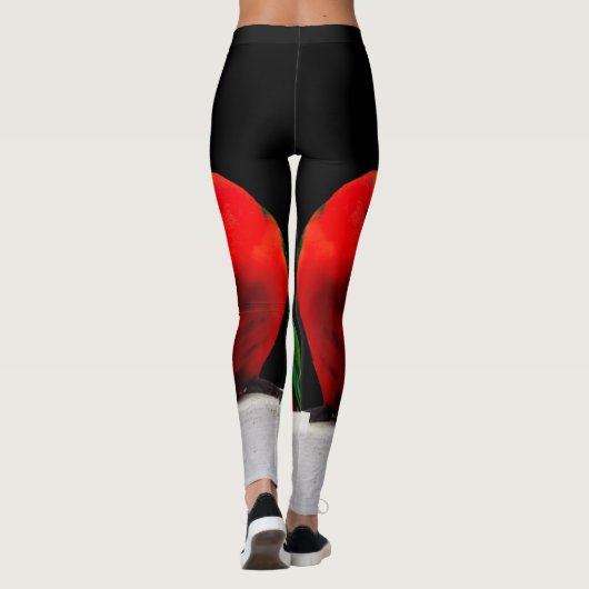 Leggings Compression de perroquets King (Dos)
