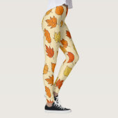 Leggings Concept feuille : Motif symbole d'automne (Droite)