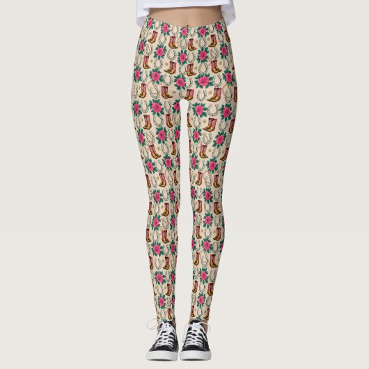 Leggings Concepteur personnalisé de princesse Midwest (Devant)