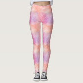 Leggings Conception 9 de la série Painted Galaxy (Devant)
