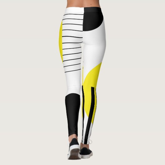 Leggings Conception abstraite (Dos)