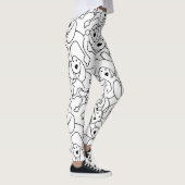 Leggings Conception Abstraite de doggie (Droite)