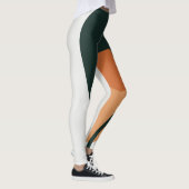 Leggings Conception Abstraite des feuilles (Droite)