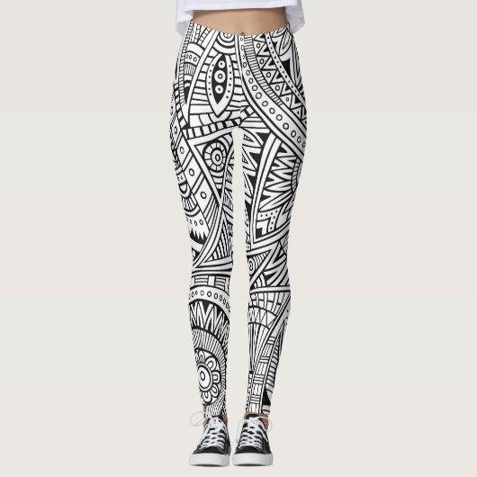 Leggings Conception amérindienne (Devant)
