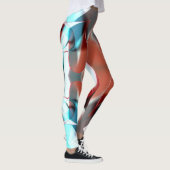 Leggings Conception cardiaque simple, mélange de ton crista (Droite)