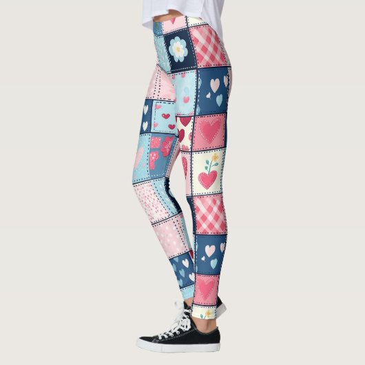 Leggings Conception Charming Cute Patchwork (Gauche)