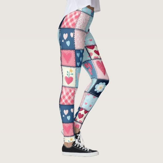 Leggings Conception Charming Cute Patchwork (Droite)
