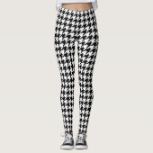 Leggings Conception classique du chèque motif Dogstooth (Devant)