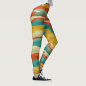 Leggings Conception d'abrégé sur bosses (Droite)