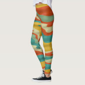 Leggings Conception d'abrégé sur bosses (Gauche)