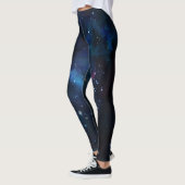 Leggings Conception d'art de l'espace de nébuleuse de (Gauche)