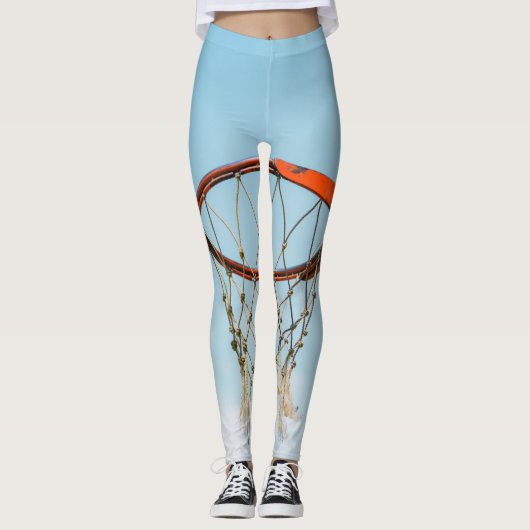Leggings Conception de basket-ball (Devant)