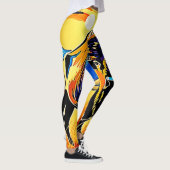 Leggings Conception de Bison Sunset Majesty (Droite)