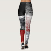 Leggings Conception de bloc de style de finition en pierre  (Dos)