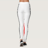 Leggings Conception de carte (Dos)