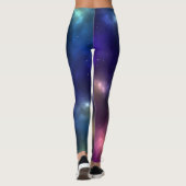 Leggings Conception de constellations de l'espace cosmique (Dos)