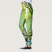 Leggings Conception de flux forestiers enchantés (Gauche)