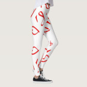 Leggings Conception de forme cardiaque (Droite)