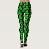 Leggings Conception de grenouille Vous Choisissez Couleur A (Dos)