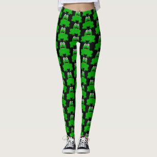 Leggings Conception de grenouille Vous Choisissez Couleur A